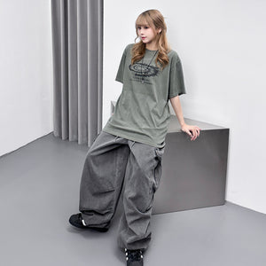 [UNISEX] EARTHQUAKE OVERSIZE TEE/ 2色