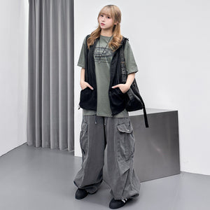 [UNISEX] EARTHQUAKE OVERSIZE TEE/ 2色