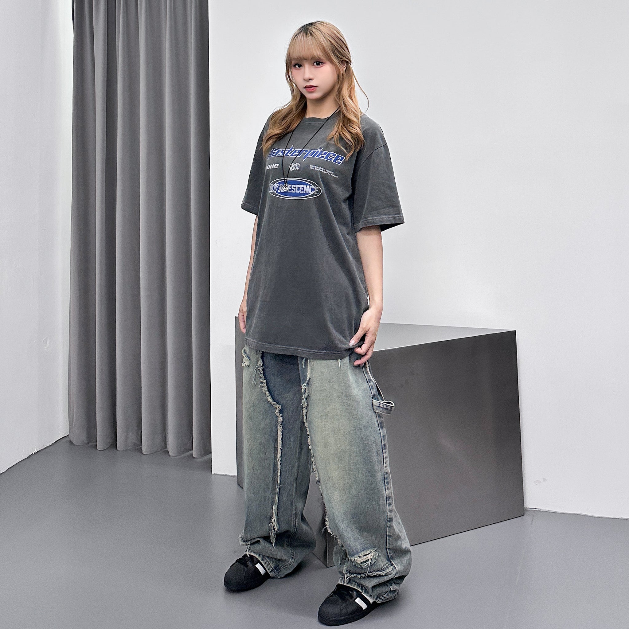 [UNISEX] MASTERPIECE OVERSIZE TEE/ 2色
