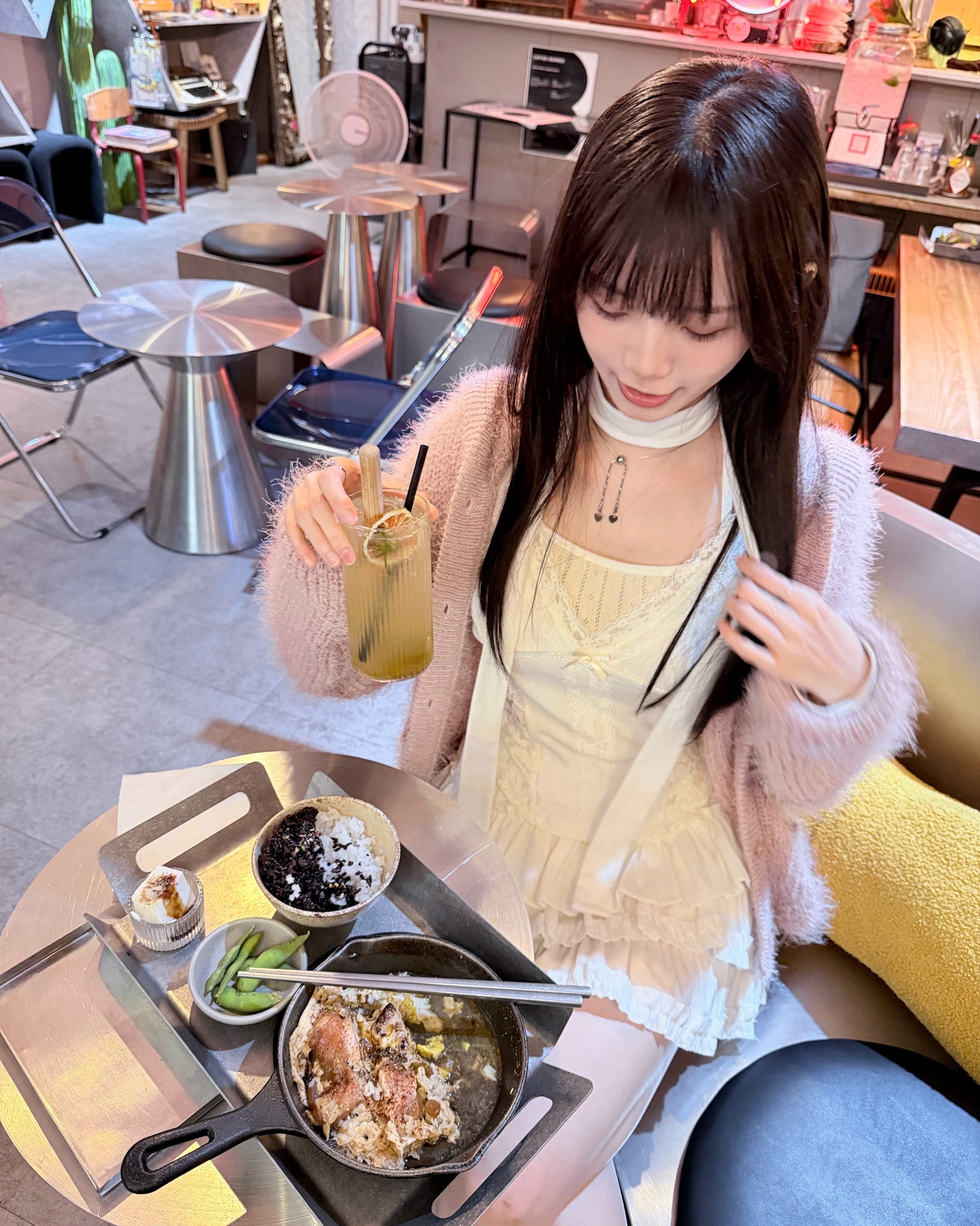 [有帽款] 超溫柔松針絨FLUFFY HOODED KNIT CARDIGAN/ 3色