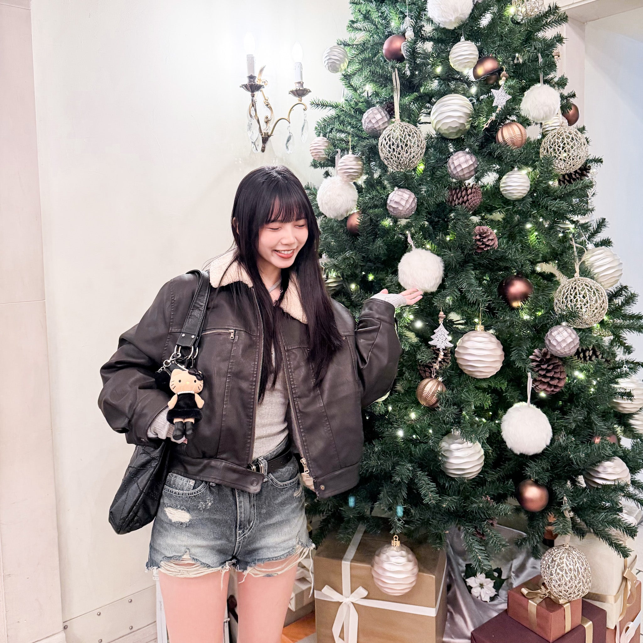 [私心推薦] BEST! 冬季旅行必備短款Softy羊毛皮褸/ 2色