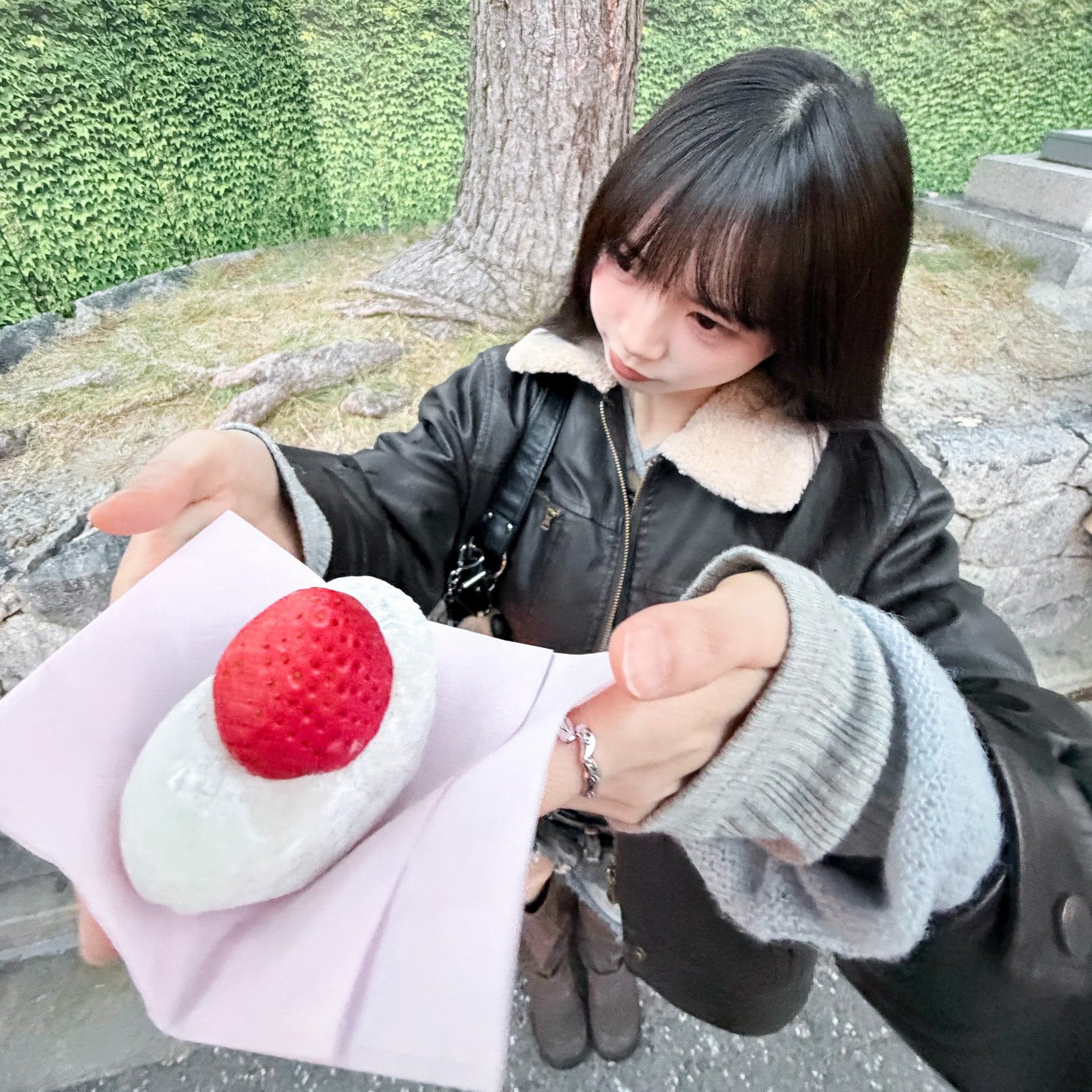 [私心推薦] BEST! 冬季旅行必備短款Softy羊毛皮褸/ 2色