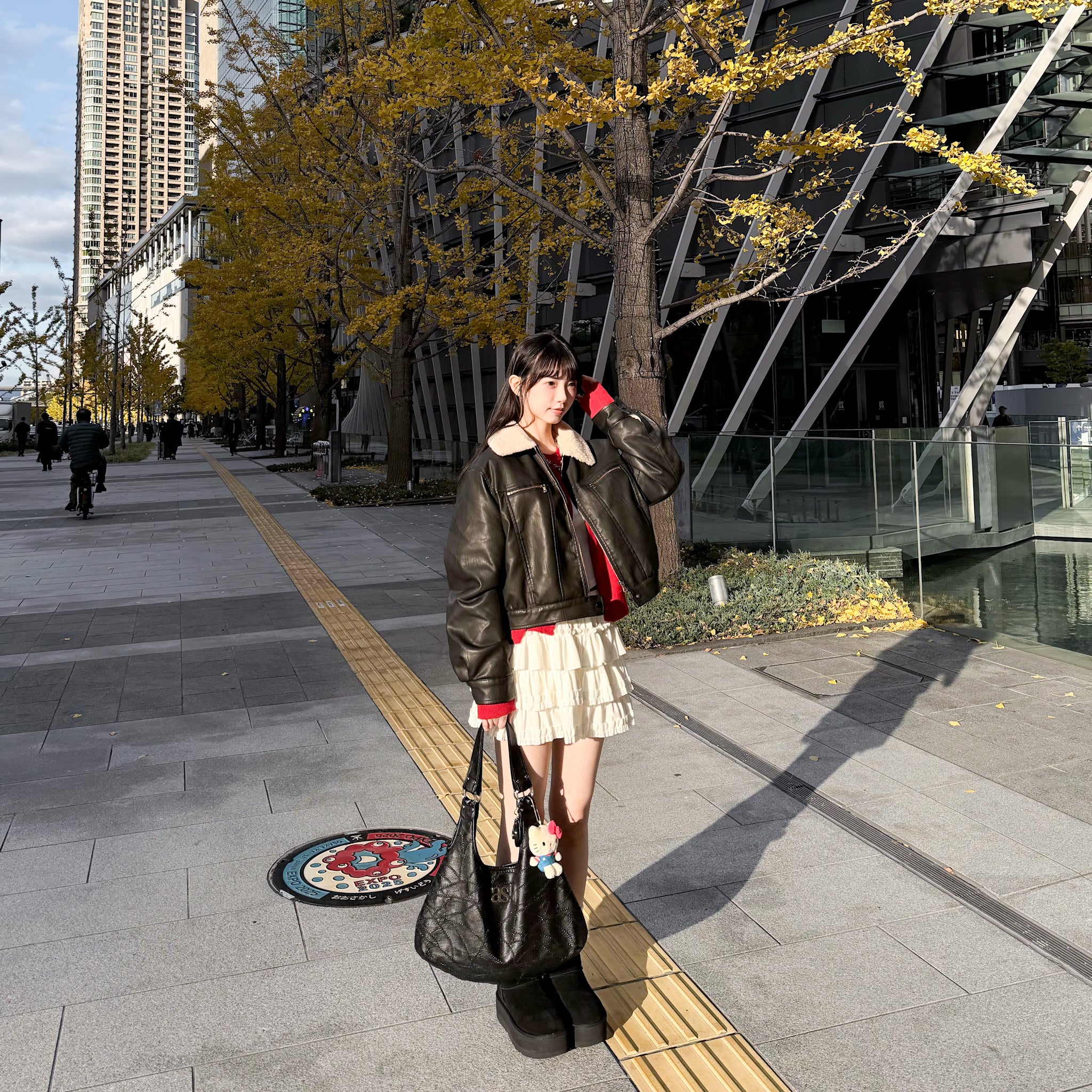 [私心推薦] BEST! 冬季旅行必備短款Softy羊毛皮褸/ 2色