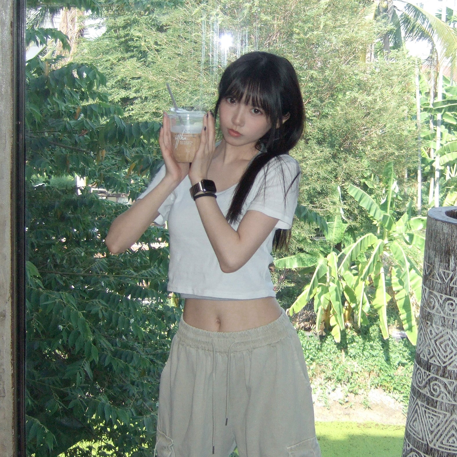 [層次UP] LAYERED U-NECK SHORT SLEEVE TEE/ 3色