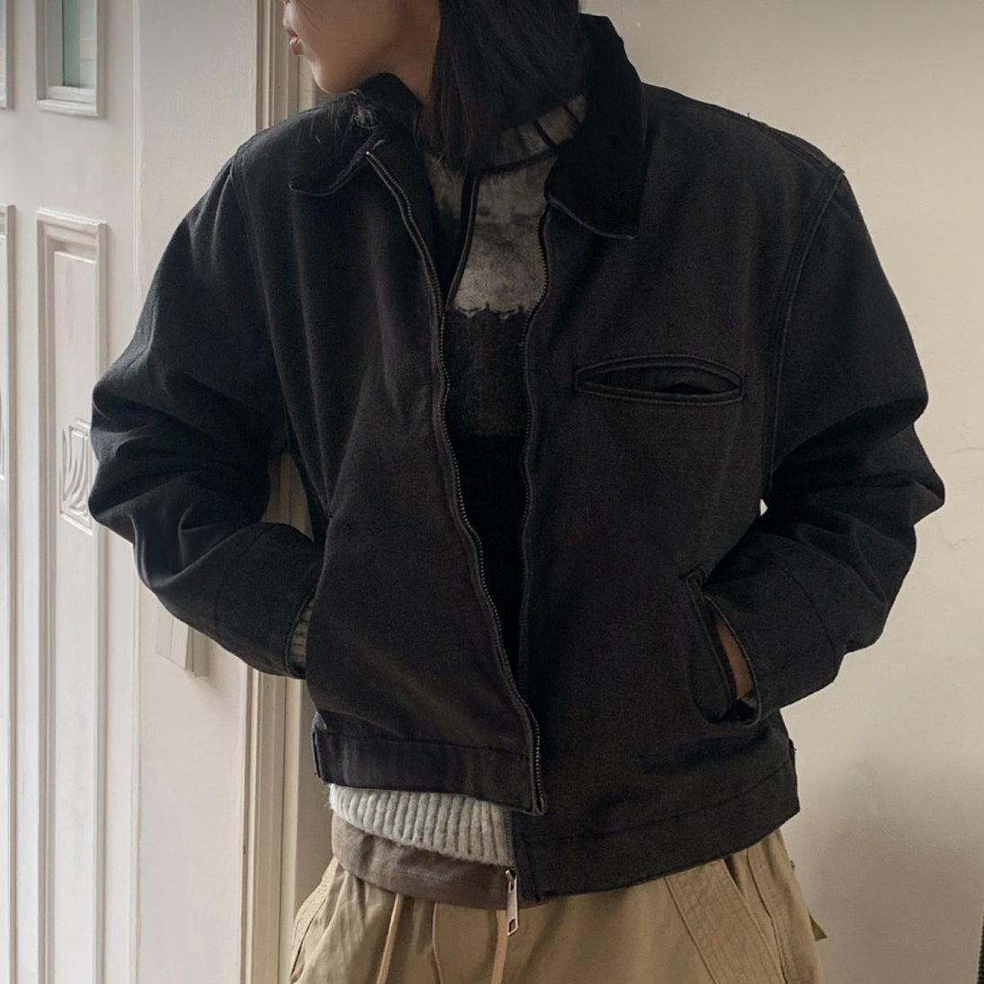 [短版&寬鬆版] UNISEX Detroit Work Jacket/ 3色