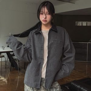 [短版&寬鬆版] UNISEX Detroit Work Jacket/ 3色