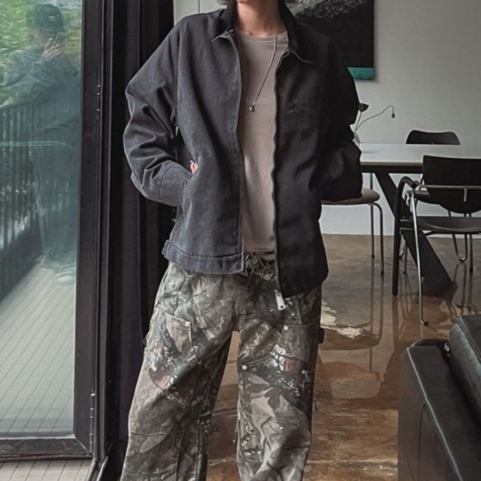 [短版&寬鬆版] UNISEX Detroit Work Jacket/ 3色