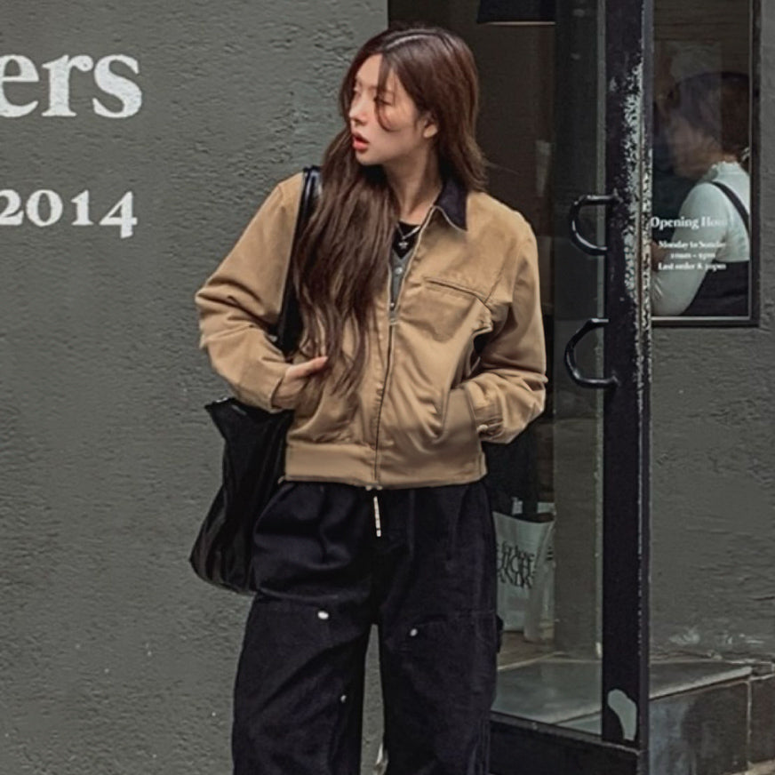 [短版&寬鬆版] UNISEX Detroit Work Jacket/ 3色