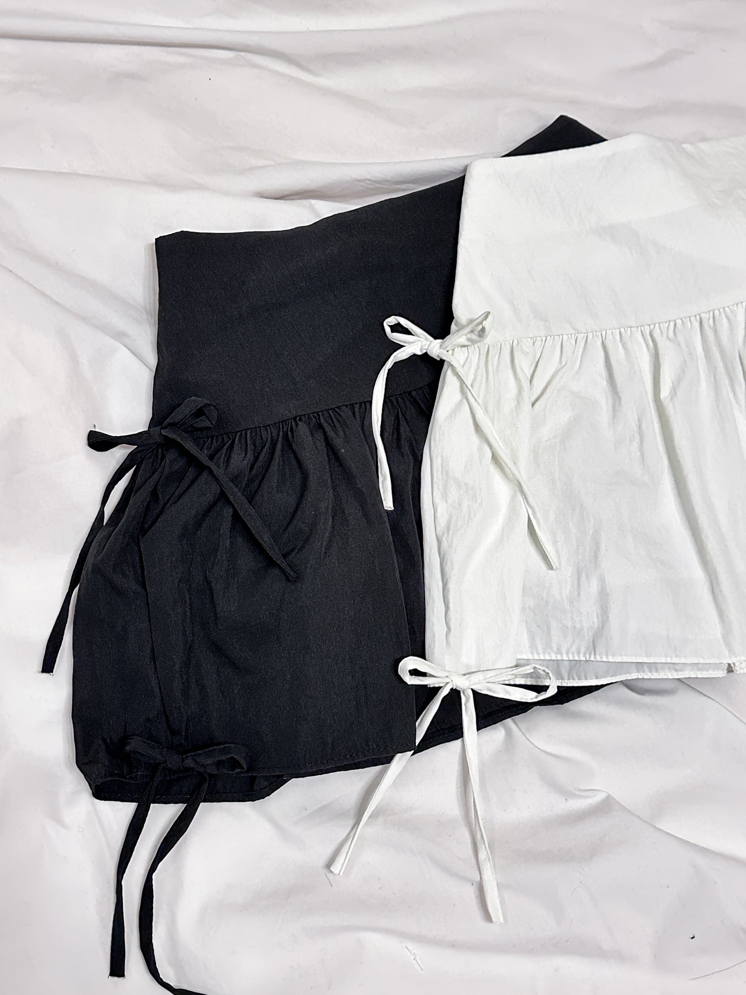 [BEST] 4 RIBBONS SKIRT PANTS/ 2色
