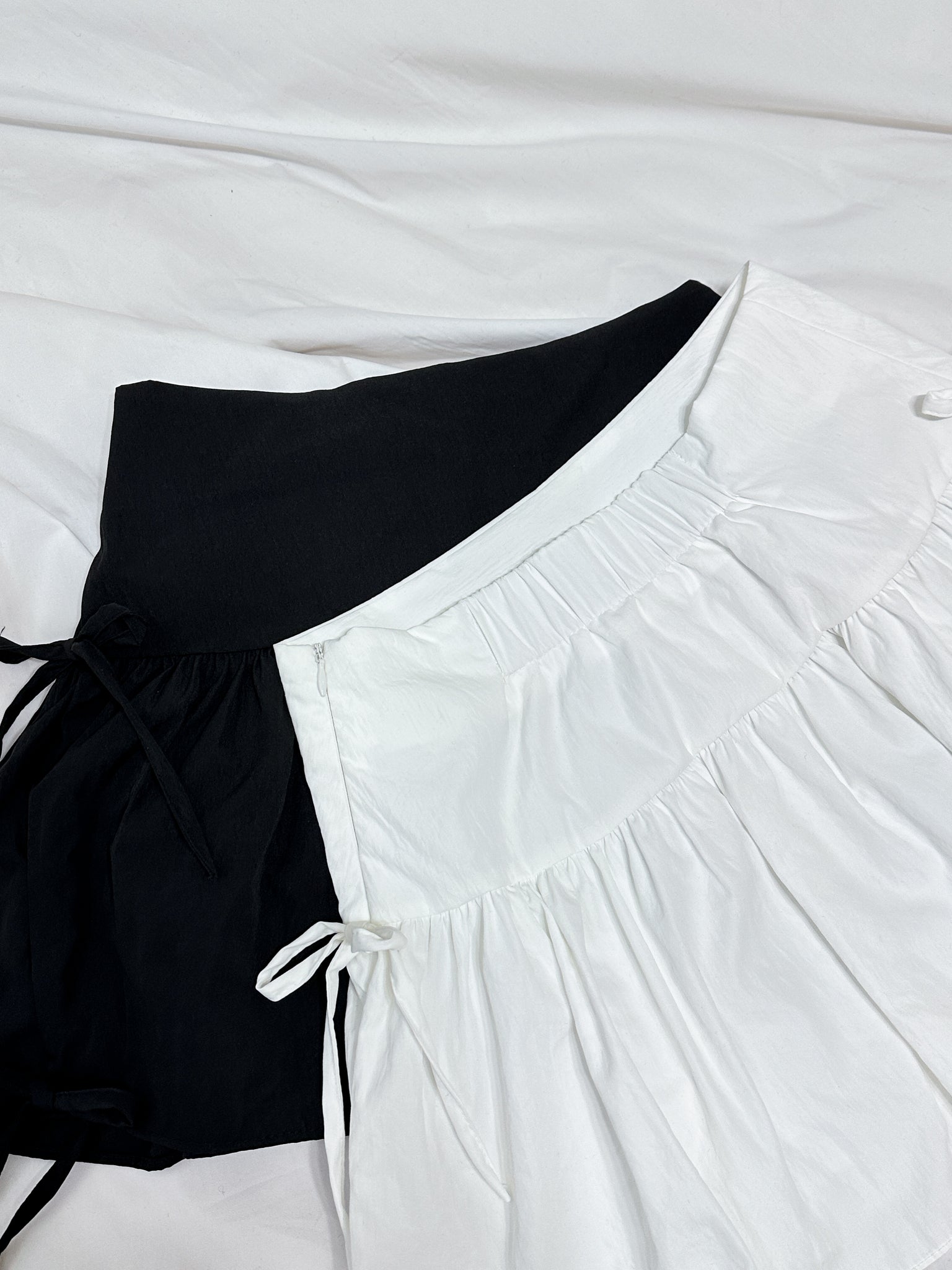 [BEST] 4 RIBBONS SKIRT PANTS/ 2色