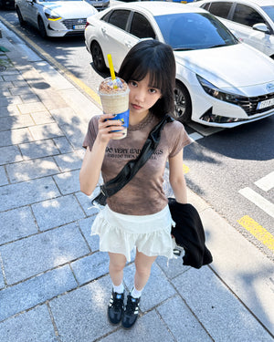 [BEST] 4 RIBBONS SKIRT PANTS/ 2色