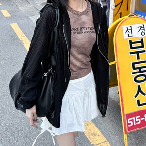 [BEST] 4 RIBBONS SKIRT PANTS/ 2色
