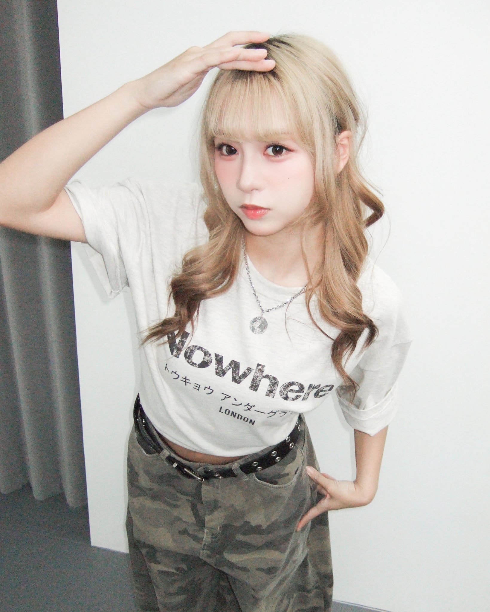 [UNISEX] NOWHERE OVERSIZE TEE/ 2色