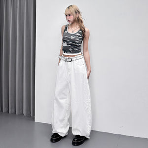 [假兩件] CAMOUFLAGE TANK TOP/ 1色