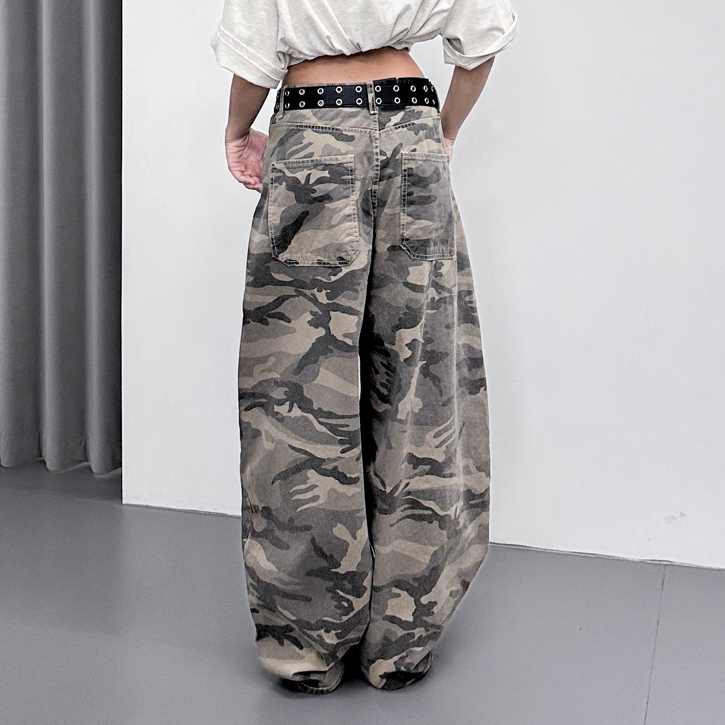 DOECHII EXTRA WIDE CAMOUFLAGE PANTS/ 1色