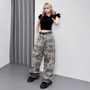 [2WAY] UNTIE THE KNOT CROP TEE/ 2色