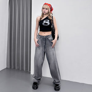 [細腰圍OK] SUMMER BUTTONED DENIM PANTS/ 1色