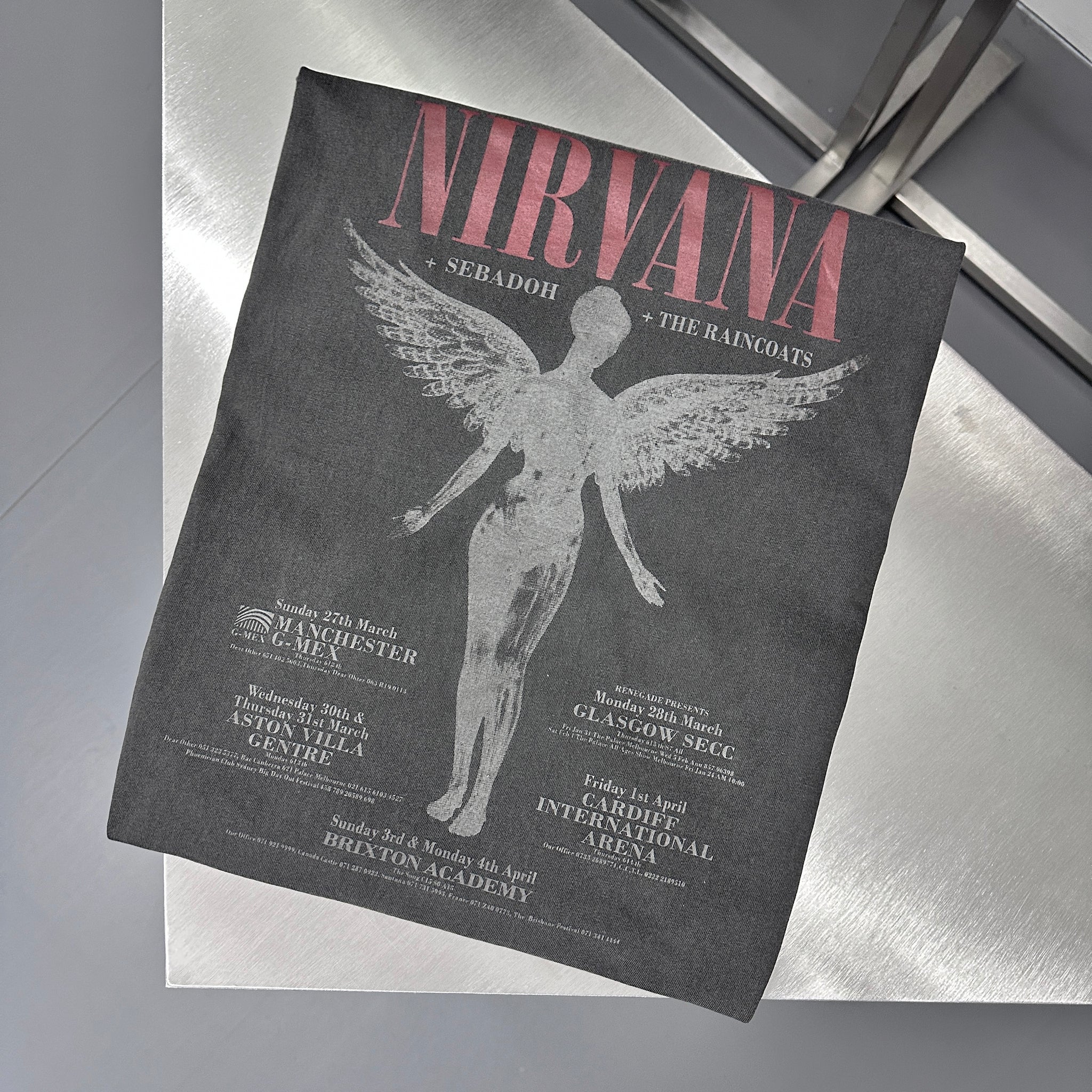 [UNISEX] NIRVANA OVERSIZE TEE/ 1色