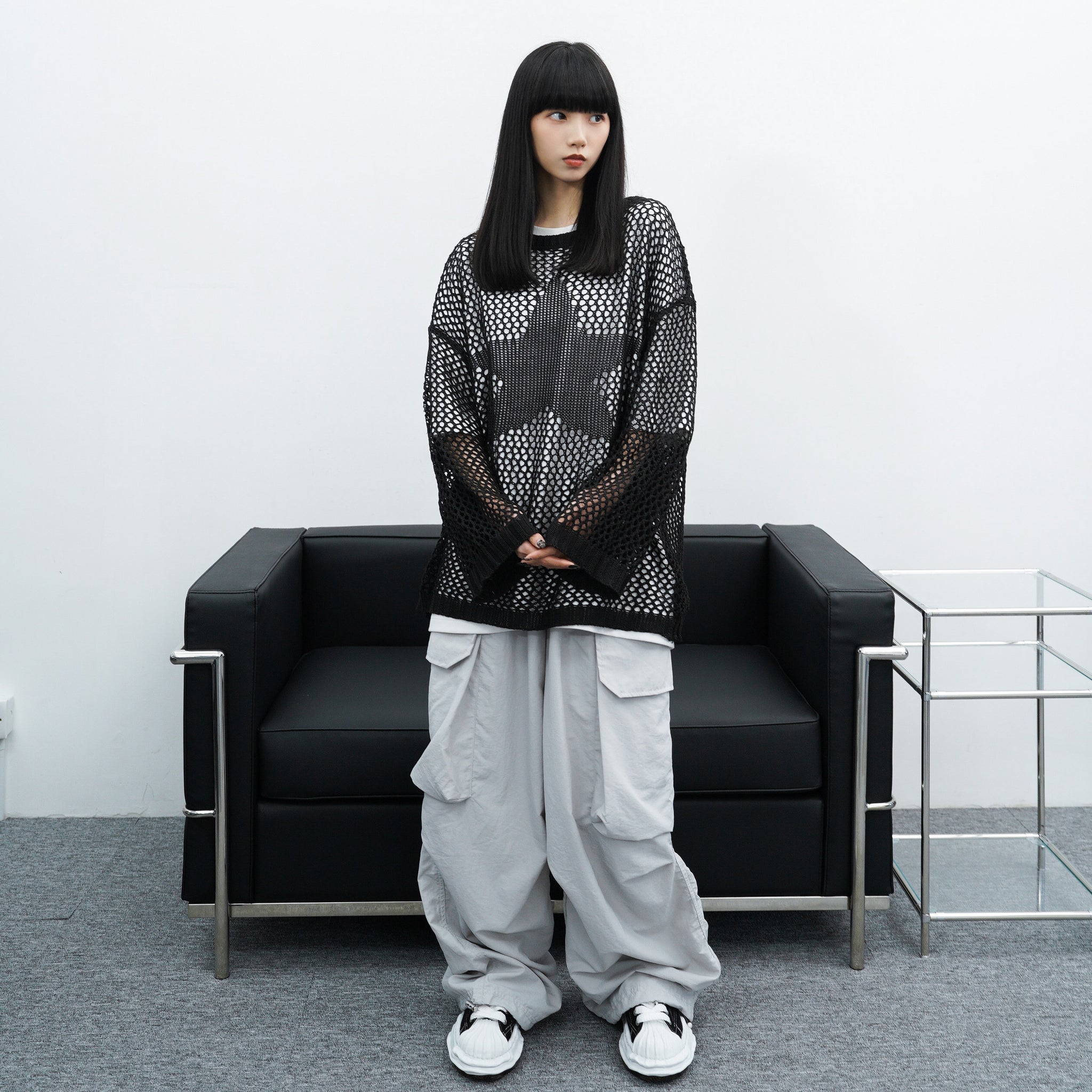 [UNISEX] Big Cargo Nylon Pants/ 2色