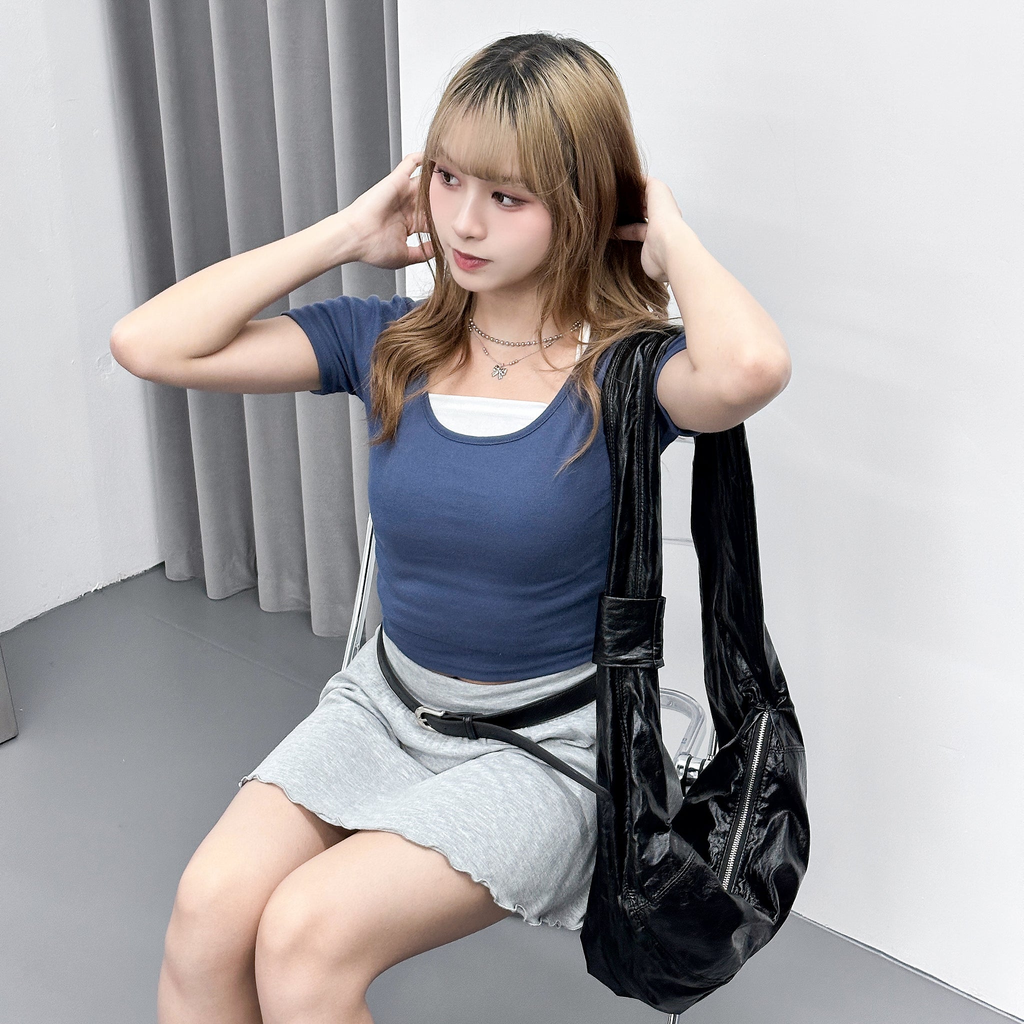 VINTAGE DUMPLING CROSS BAG/ 1色