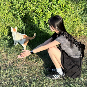 [BEST] 4 RIBBONS SKIRT PANTS/ 2色