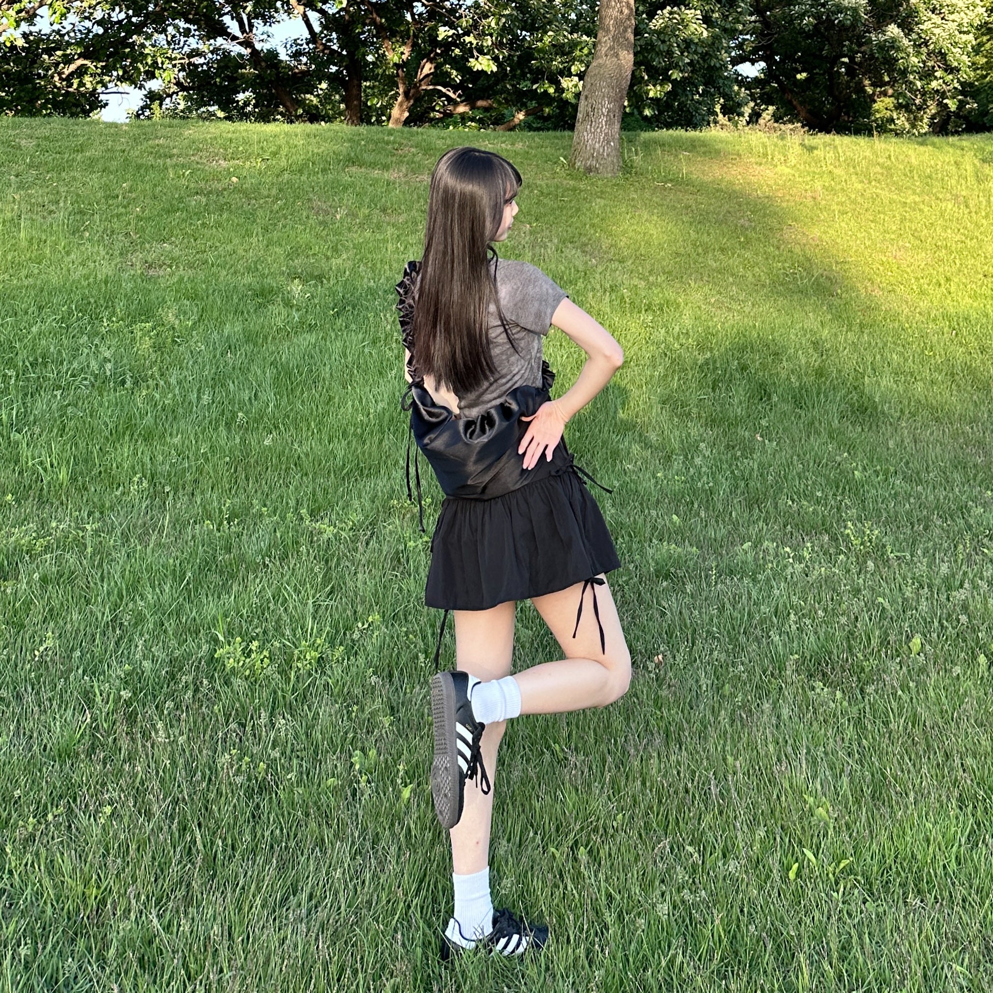 [超好襯♡] CORAL RIBBON BAG/ 2色