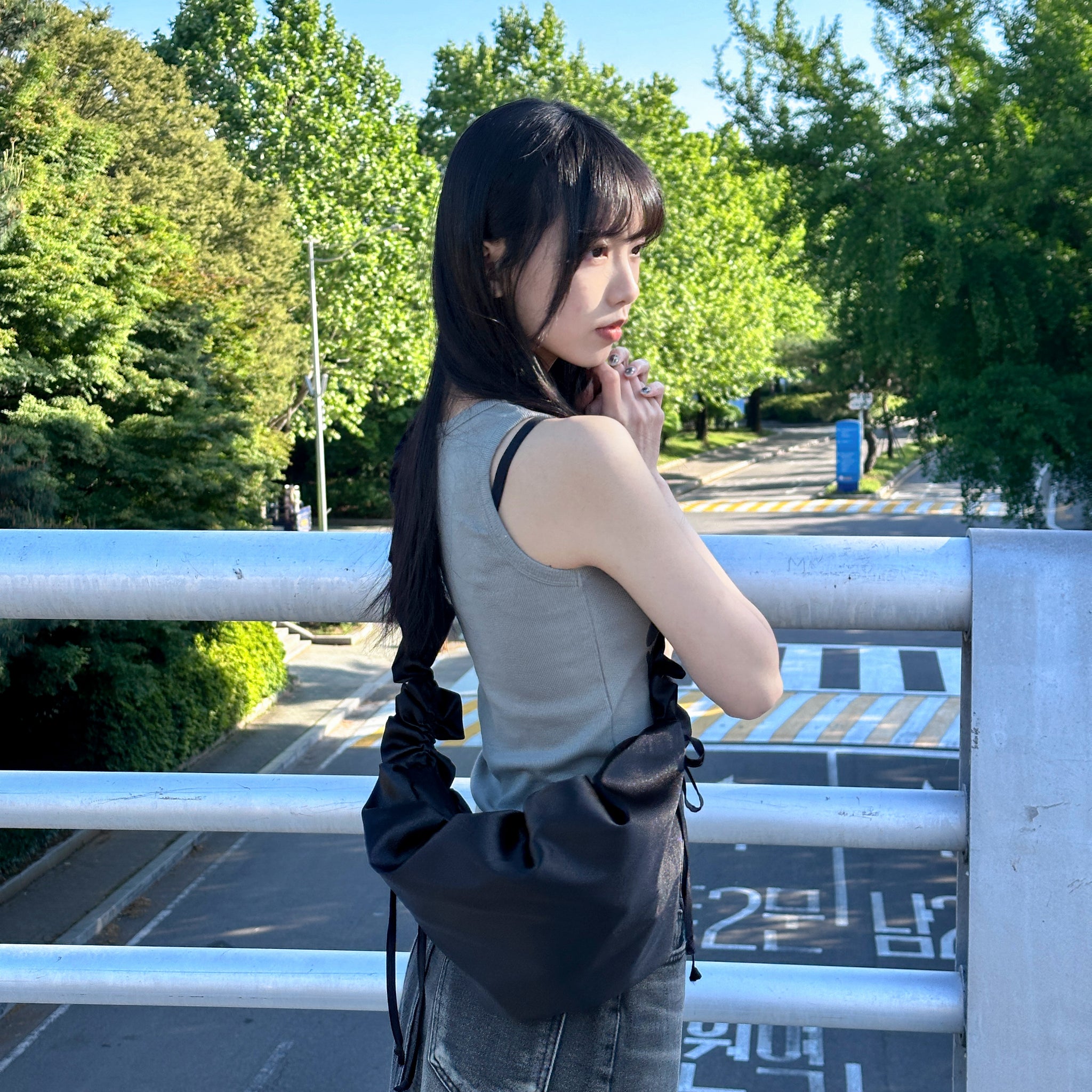 [超好襯♡] CORAL RIBBON BAG/ 2色