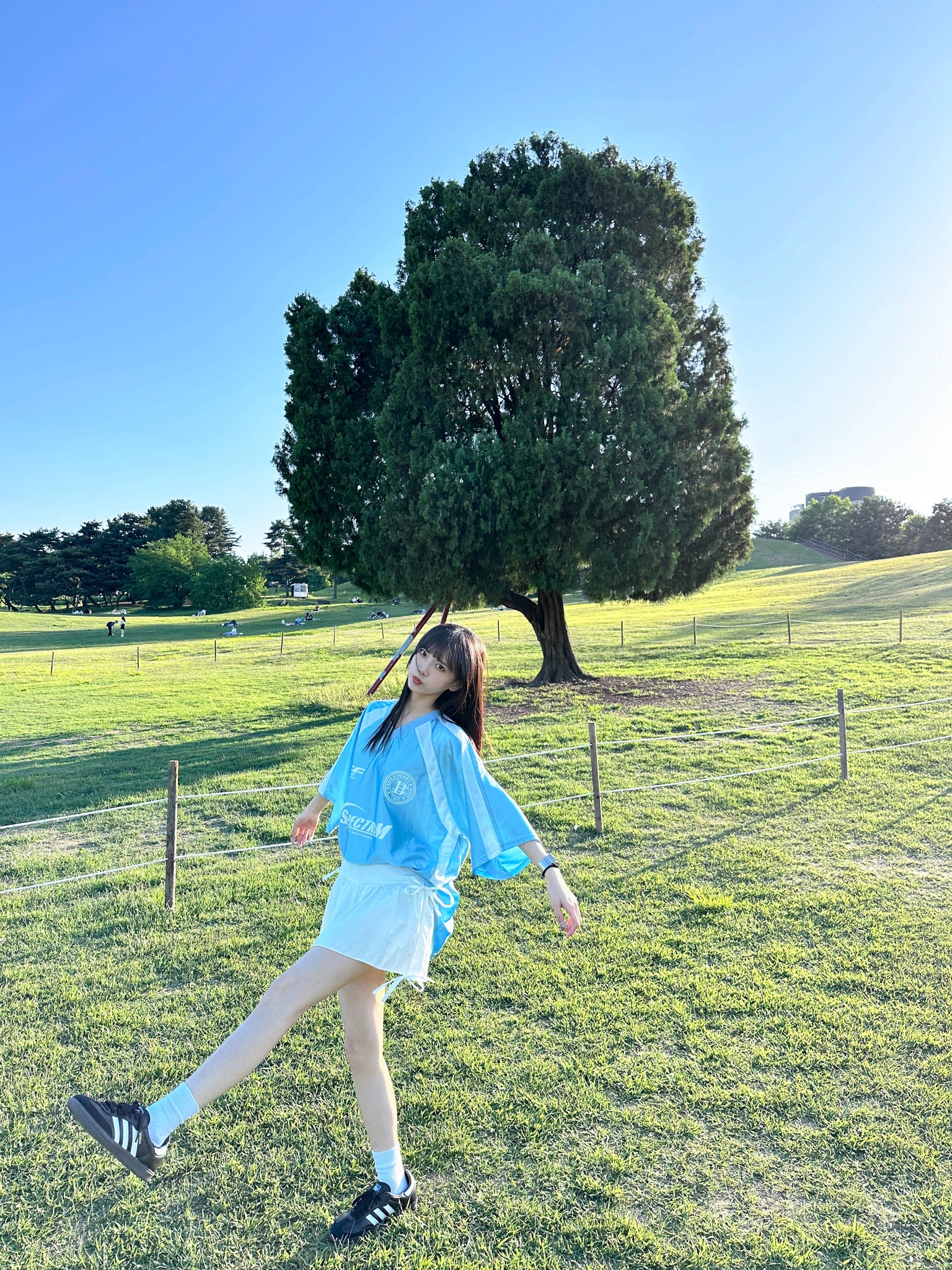 [UNISEX] 冰感透氣拼接SPECTRUM JERSEY TEE/ 3色