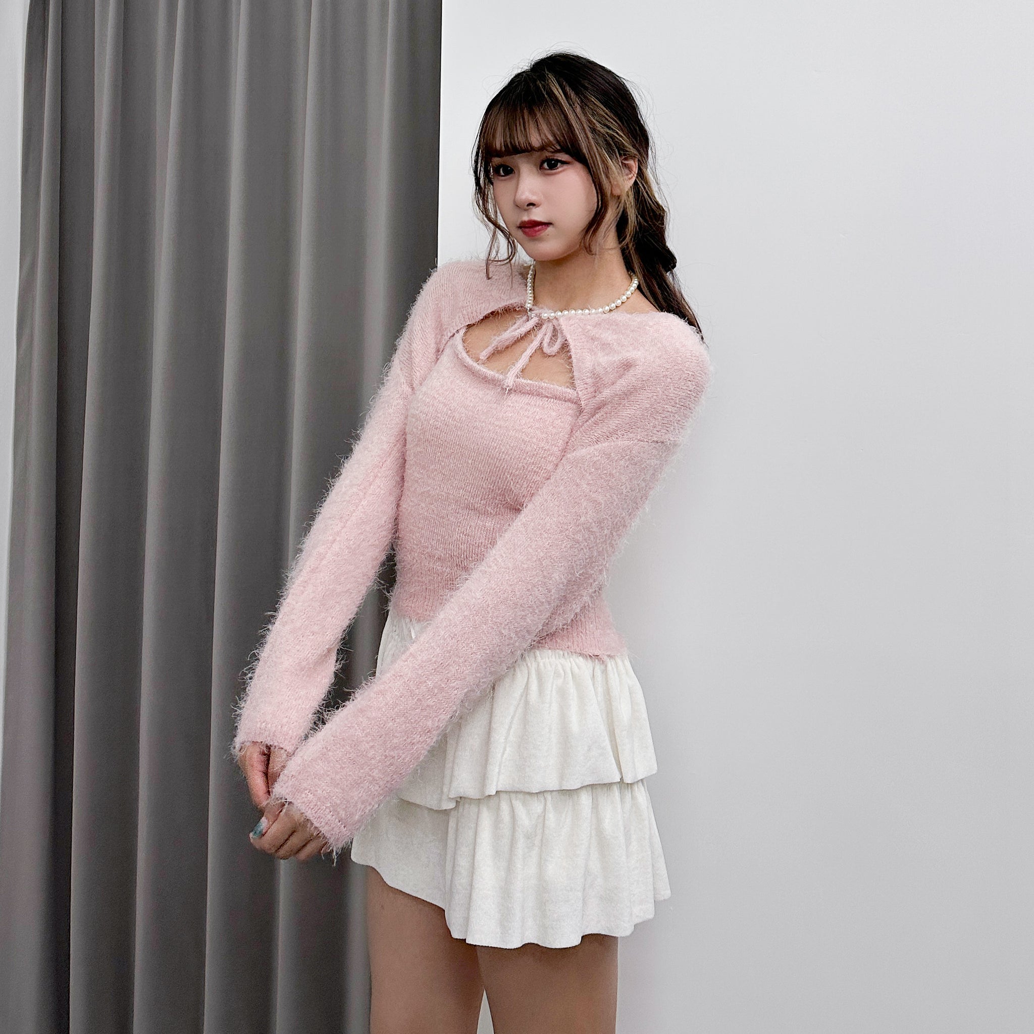 WINTER絨面復古蛋糕裙褲/ 3色