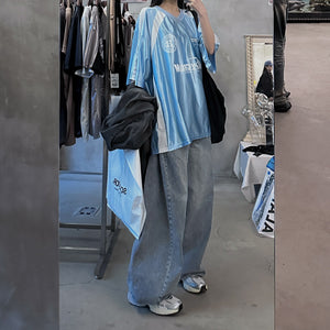 [UNISEX] 冰感透氣拼接SPECTRUM JERSEY TEE/ 3色