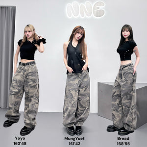 DOECHII EXTRA WIDE CAMOUFLAGE PANTS/ 1色