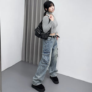 VINTAGE POCKET SHOULDER BAG/ 2色