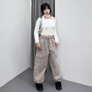 女人味UP毛茸茸SLIM OFF SHOULDER KNITWEAR+頸帶/ 4色