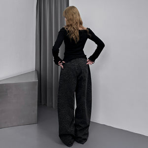 [BEST 靚CUTTING] SUMMER LEOPARD WIDE PANTS/ 2色