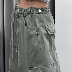 [UNISEX] 重磅PIGMENT CARGO BALLOON PANTS/ 2色