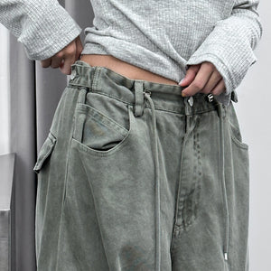 [UNISEX] 重磅PIGMENT CARGO BALLOON PANTS/ 2色