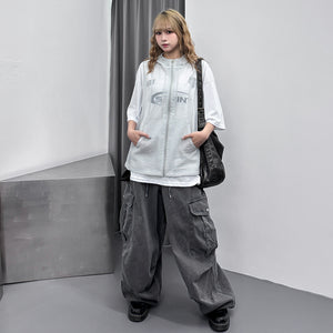 [UNISEX] 重磅PIGMENT CARGO BALLOON PANTS/ 2色