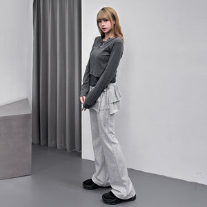 WRAP SKIRT LAYER/ 2色