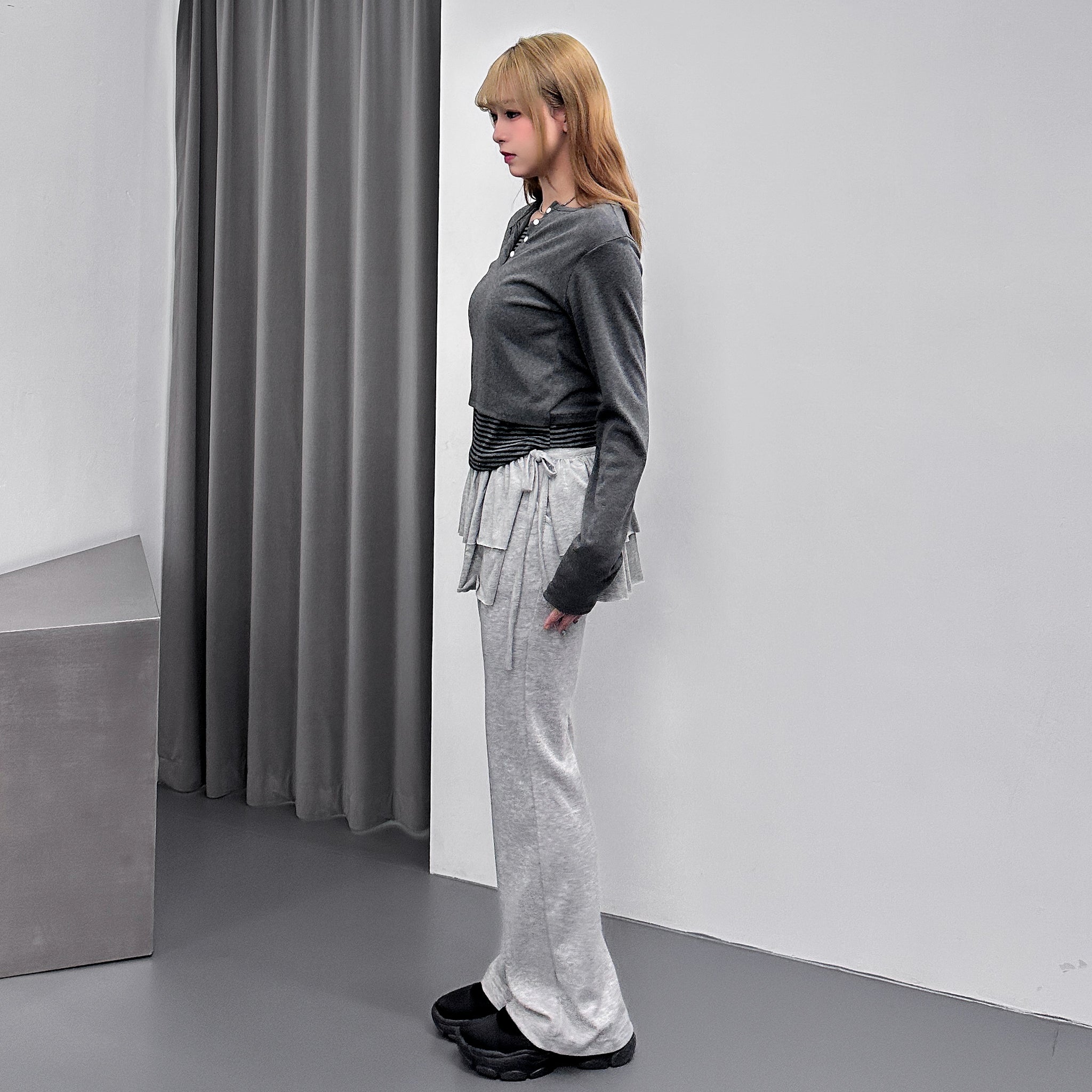 BOOTCUT SWEATPANTS/ 3色