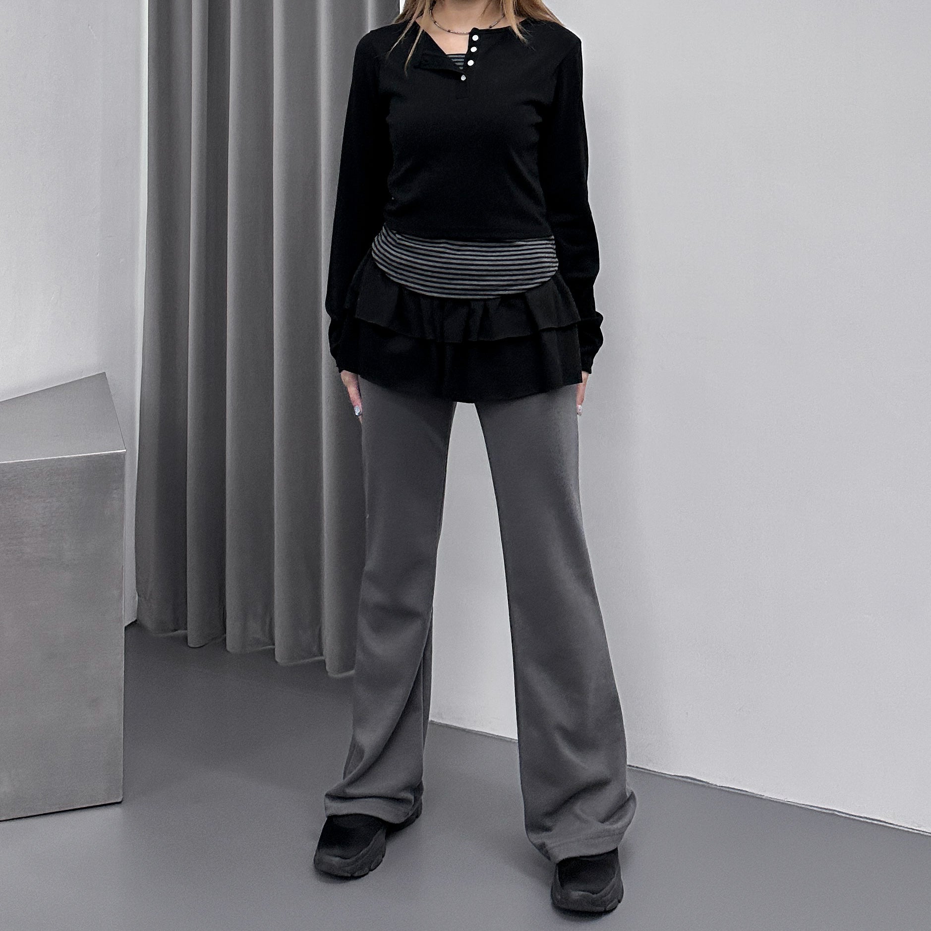 BOOTCUT SWEATPANTS/ 3色