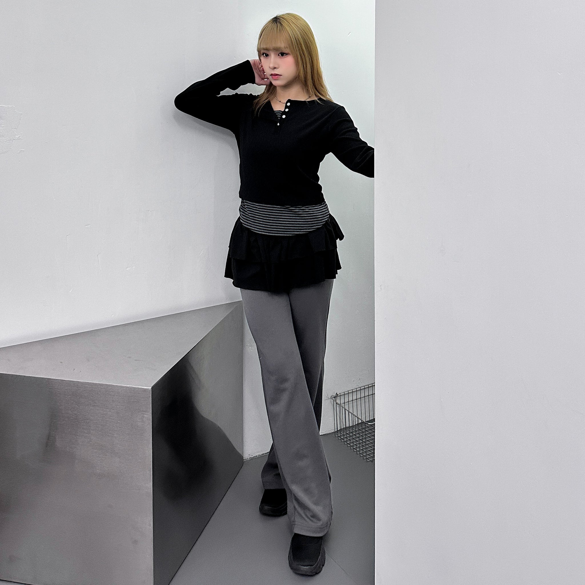 BOOTCUT SWEATPANTS/ 3色