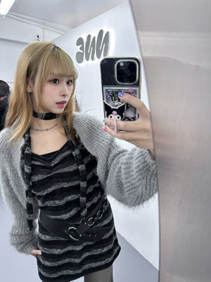 GEM HEMATITE NECKLACE/ 1色