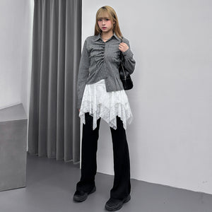LYDIA LACE SKIRT PANTS/ 2色