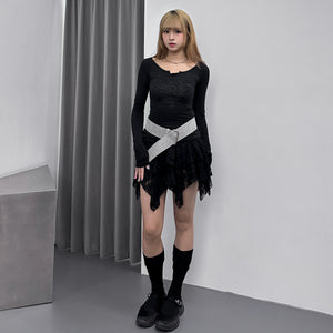 LYDIA LACE SKIRT PANTS/ 2色