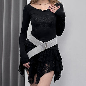 LYDIA LACE SKIRT PANTS/ 2色
