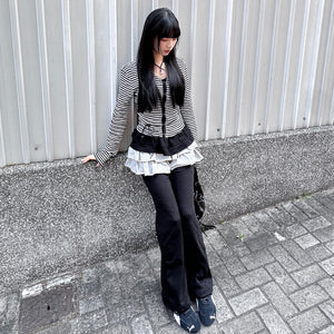 BOOTCUT SWEATPANTS/ 3色