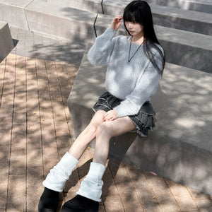 PIGMENT FRINGE RUFFLE SKIRT PANTS/ 2色