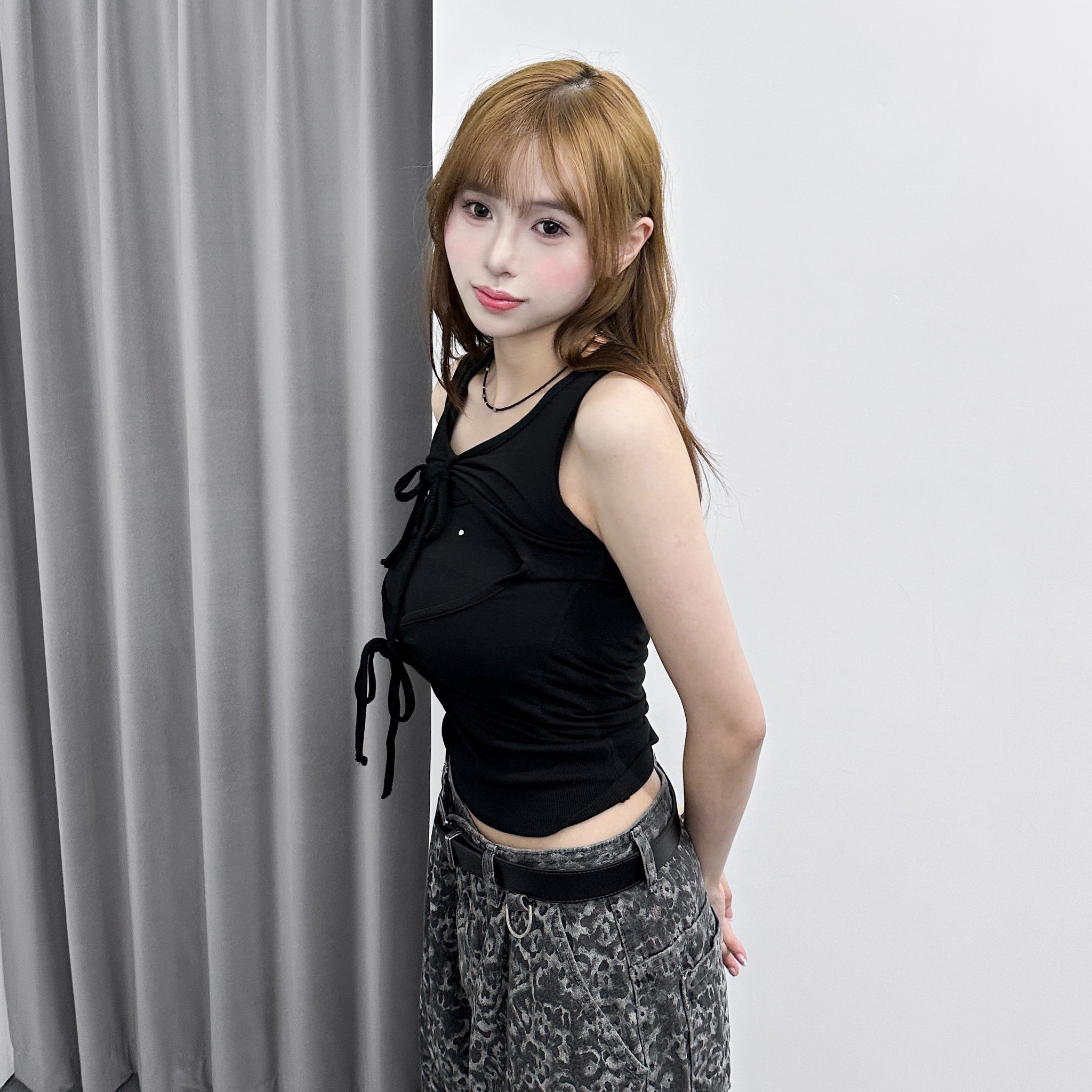 [正反兩穿] TIE YOUR HEART TANK TOP/ 2色