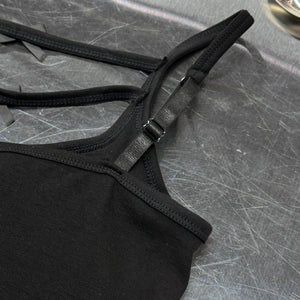 [HOT] 高質款! 2 RIBBONS CAMI TOP (Built-in Cap)/ 2色