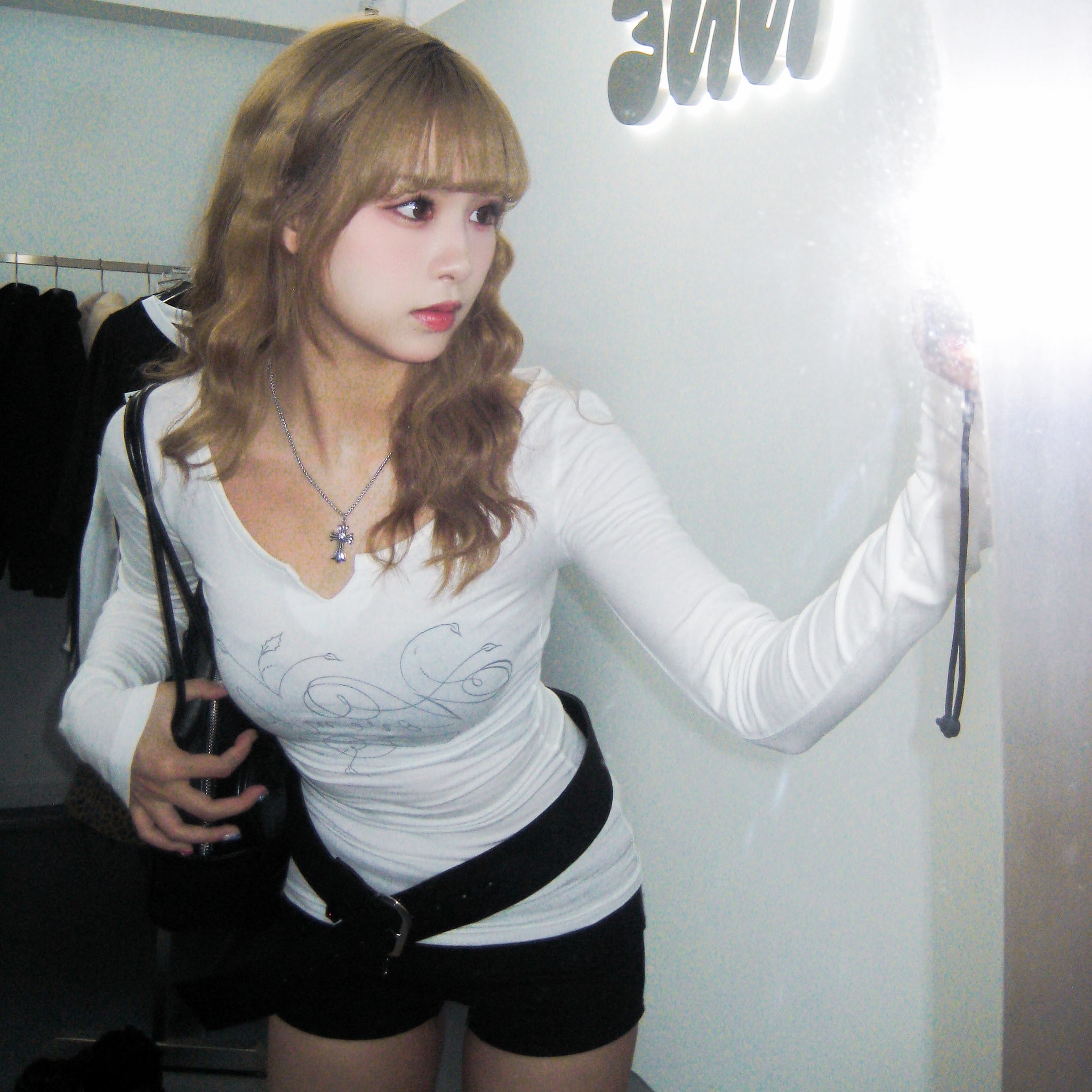 25NOV V-NECK LONG SLEEVE/ 2色